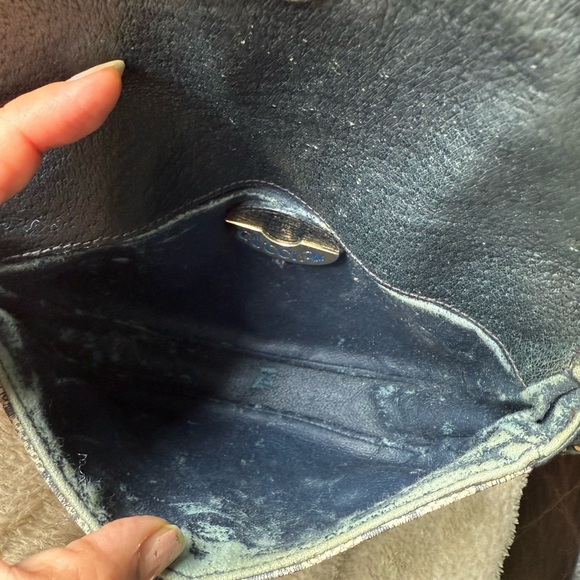 Gucci Beige and Black Women's Bag vintage inner deterioration - Picture 7 of 10